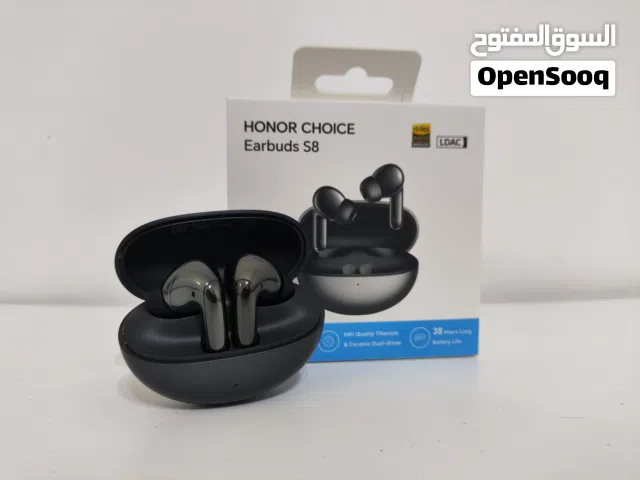سماعة اذن / بلوثوث  HONOR earbuds S8 شحن ماشاء الله و جودة نظيفة