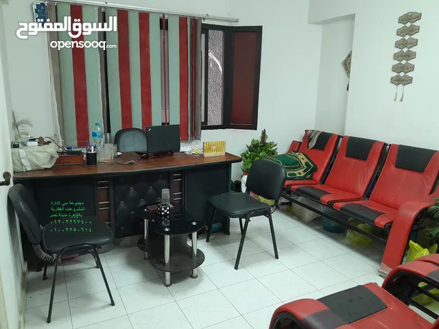 غرفة بمكتب للايجار مفروشة بمدينة نصر الحي الثامن قرب مدرسة المنهل دور تالت