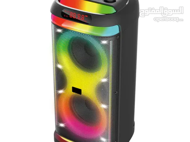 BTS-1993 مكبر صوت بلوتوث مع USB، TF، TWS، LINEIN، MIC وRGB Light مكبر صوت 8 بوصة 30 وات × 2 + مكبر