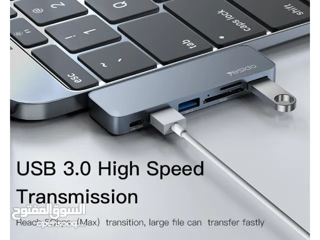 HB10 6 in 1 USB Hub Adapter