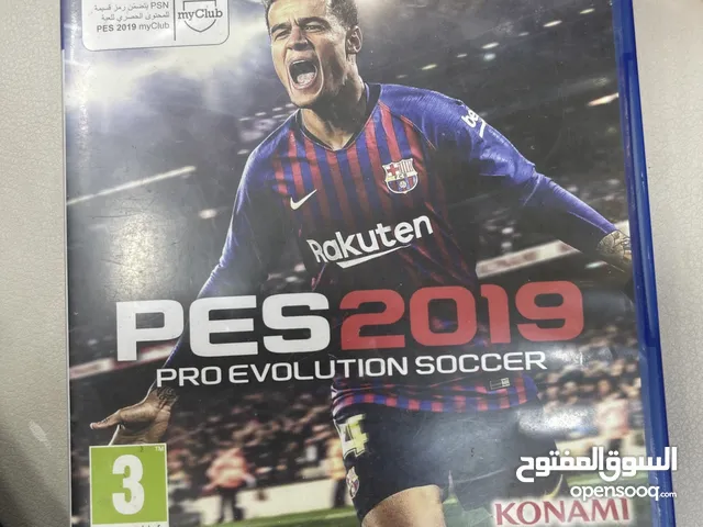بحاله ممتازه PES2019 مستعمله ps4