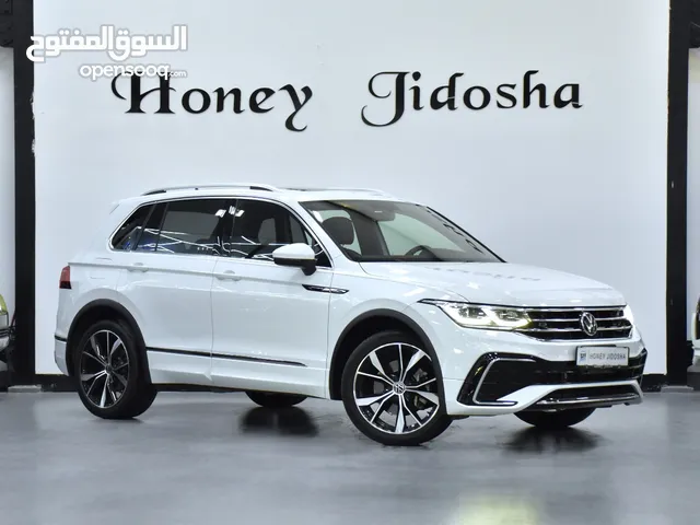 Volkswagen Tiguan R-Line 4Motion ( 2024 Model ) in White Color GCC Specs
