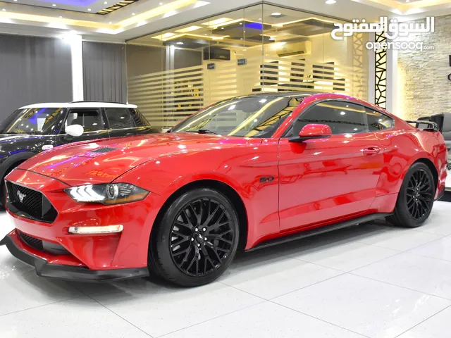 Ford Mustang GT 5.0 ( 2020 Model ) in Red Color American Specs