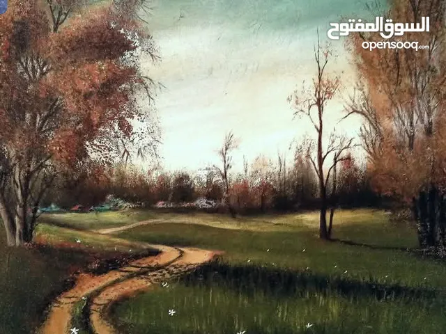 لوحة زيتية مرسومة على كانفوس للبيع