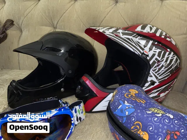 خوذ ماركات عالمية الحمرة نوعها بيل ماركة علمية و حالة الوكالة ممتازين الثنتين 50 مع النظارة