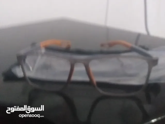 نظاره طبيه للحفاظ علي النظر وعلاج العين بيضاء إطاره عسلي نظيفه جدا جدا