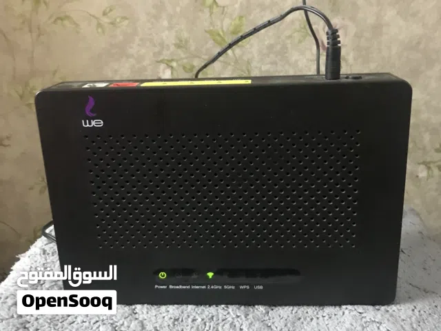جهاز راوتر we يعمل بحالة جيدة