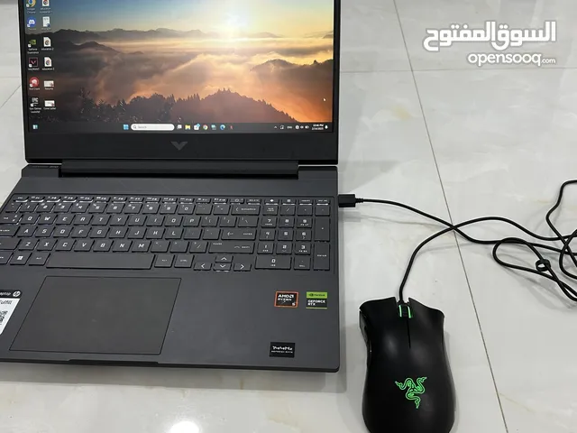 لابتوب العاب مواصفات ممتازه في حاله الوكاله hp victus قابل ل التخفيض بشكل معقول