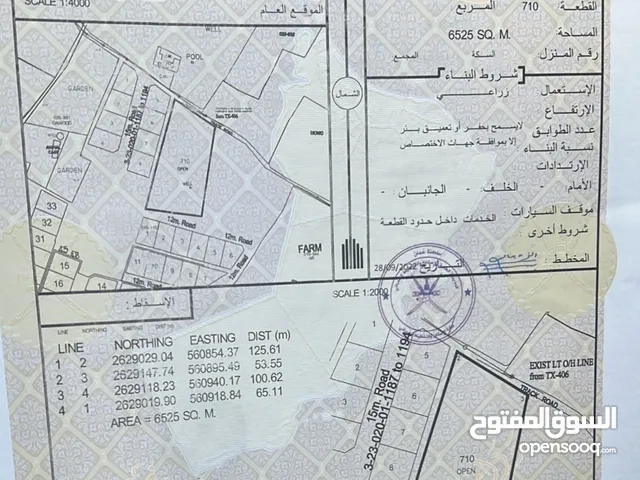Mixed Use Land for Rent in Al Batinah Al Masnaah