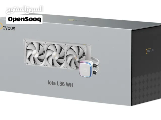 متوفر مبرد مائي 360ml جديد مع عرض قرائة حراره الكرت او المعالج