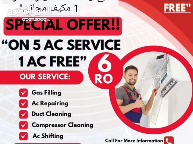 Splite AC full Service 6 ro only