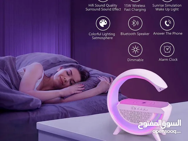 ابجورة +سماعه+شاحن لاسلكي