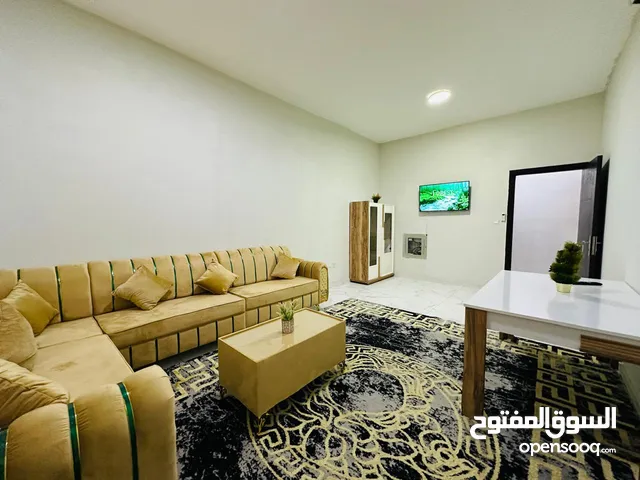 F1/غرفتين وصالة منطقة المويهات مقابل اكادمية عجمان ايجار شهري مفروش وشامل الفواتير والانترنت