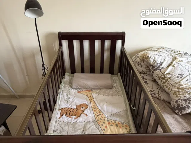 Baby wooden cradle