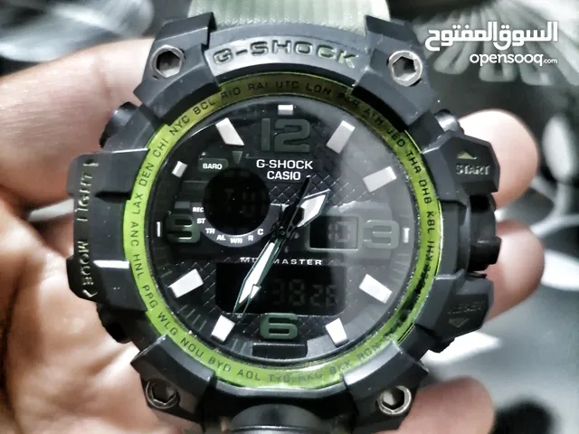 SIO G-SHOCK MUDMASTER GWG-1000-1A3J ساعة شمسية