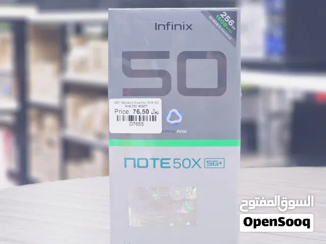 Brand New Infinix Note 50X 5G in Oman  16GB/256GB