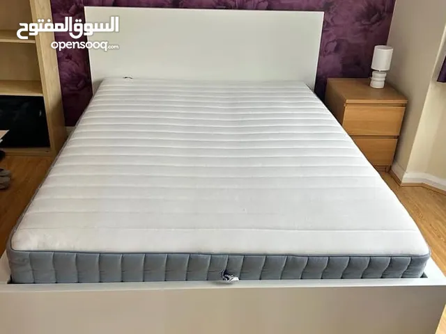 IKEA Malm storage bed with mattress with storage drawers under the bed in good condition