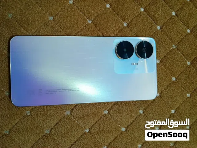 جهاز ريلمي c55 نضافة جيدة جدآ لبطارية كلش زينة والشحن زين والجهاز شخط مابي نضيف بي كارتونة والشاحنة