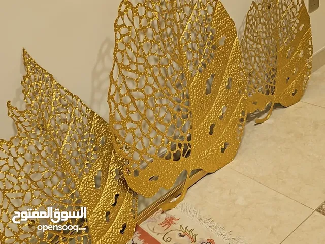 Gold leaf wall mounted 3 pc