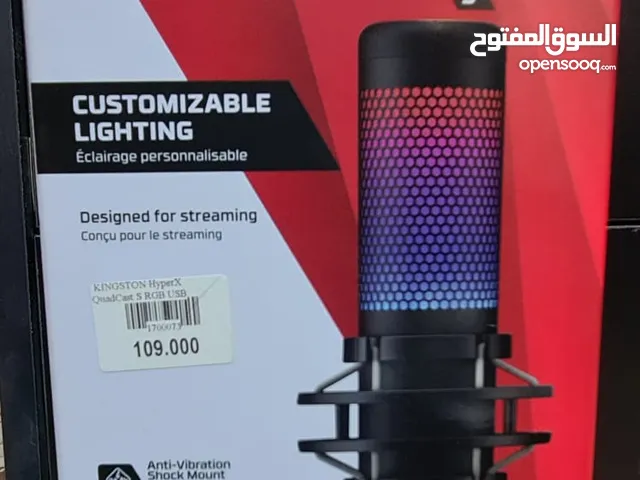 مايك HyperX Quadcast S بحالة الجديد