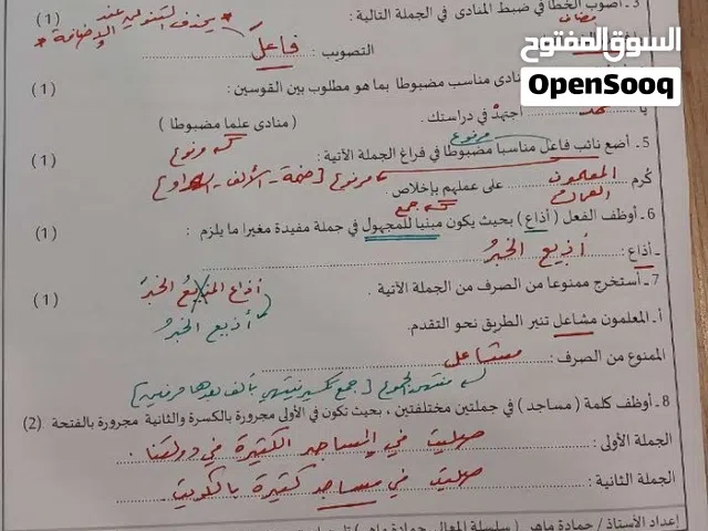 مدرس لغة عربيه للجامعات وعلم العروض والقافيه