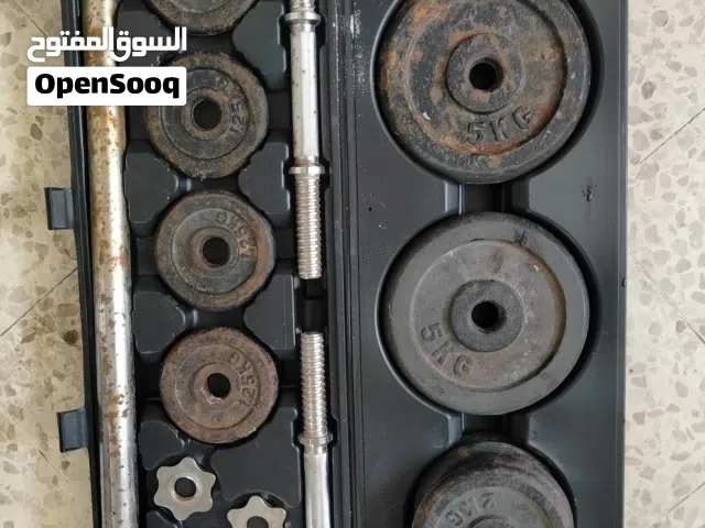 معدات رفع الأثقال مع كرسي رياضي