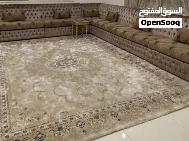 كنب جديد 11 قطعه  شغل الضجيج لون رمادي