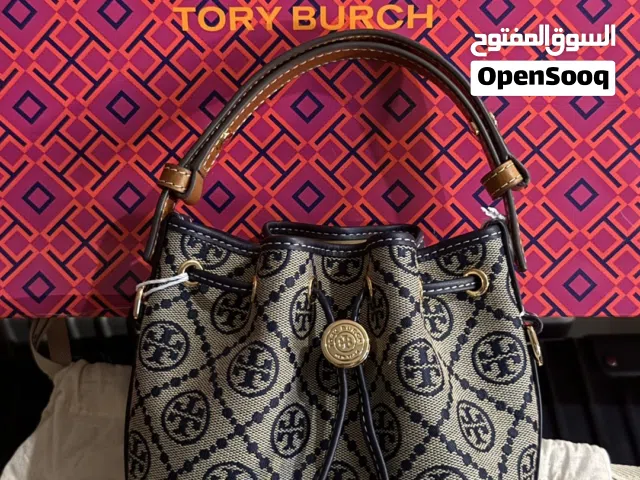 شنطة توري بورش بوكيت جديدة T MONOGRAM MINI BUCKET BAG
