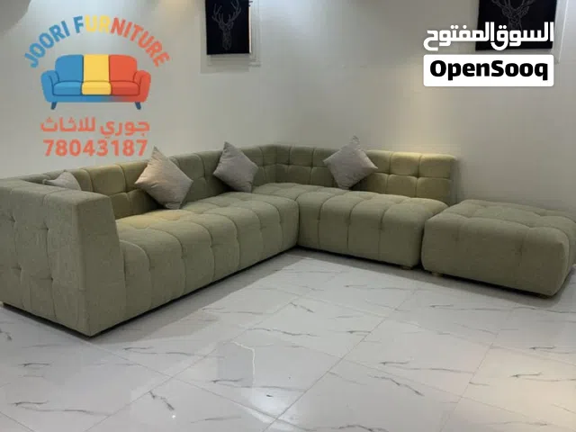 NEW L SHAPE SOFA MODREN EUROPEAN DESIGN NOW AVAILABLE IN MUSCAT OMAN JOORI FURNITURE SEEB MUSCAT SHO
