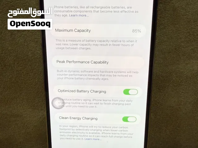 الموديل : 13 برو ماكس  السعه : 256 جيجا  اللون :ذهبي  مستخدم بحال الوكاله