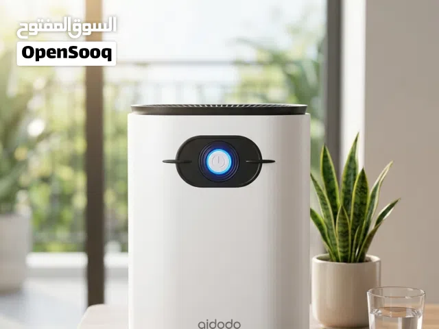 جهاز Aidodo مزيل رطوبة ومنقي هواء محمول (مستعمل ونظيف)