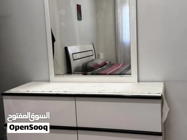 black and white dresser