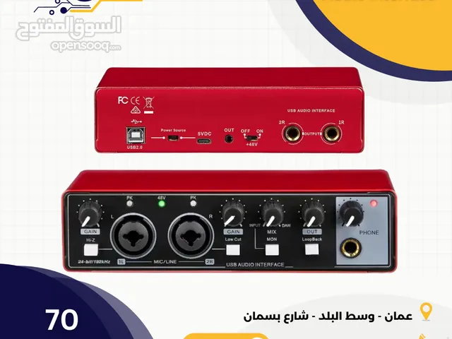 Audio Interface And Usb Sound Card For Live Recording (Biner MD22)