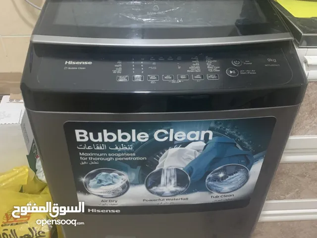 Hisense bubble washer 9 kg used for 1 month