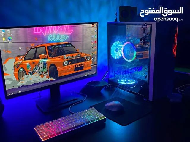 pcالبيع استعمال شهرين السعر250 مع شاشه