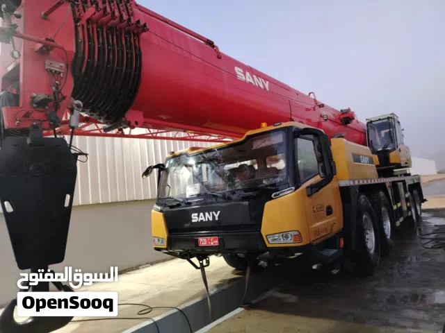 160 TON SANY TRUCK MOUNTED  CRANE  85.5 MT 8 SECTION BOOM WITH  57 TON  COUNTER WEIGHT