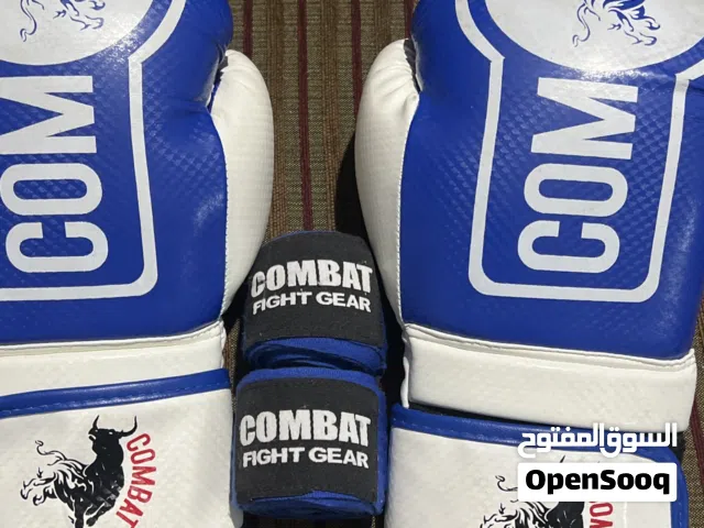 Boxing gloves with a bandage .................................................................