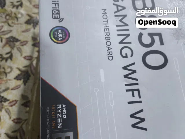مذربورد اسوس b850 max gaming WiFi w ابيض جديد