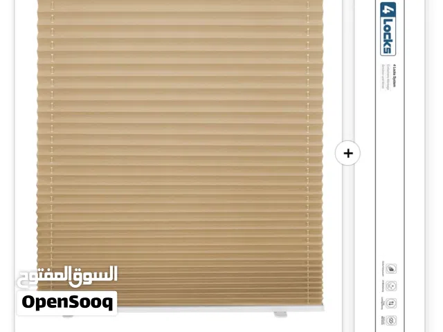 ستائر قماش ناعم جدا مكتبيه منزليه سهله الاستخدام جوده عاليه جدا تاتي بجميع مستلزماتها للتركيب