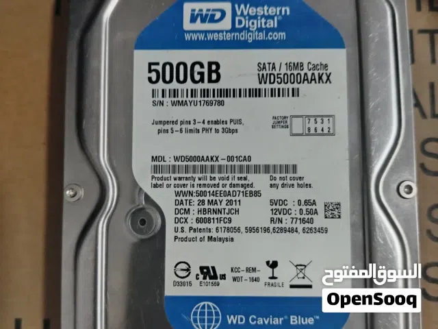 (على السوم10) Hdd 500 gb