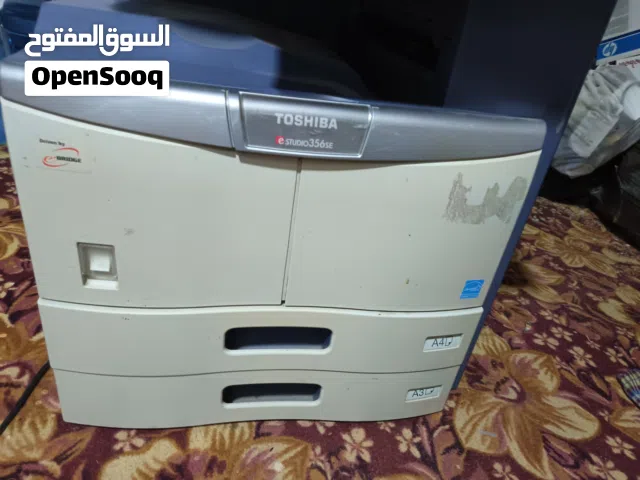 آلة تصوير مستعملة من نوع توشيبا مع حبر جديد