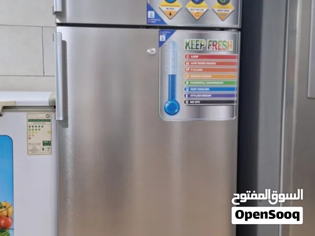 refrigerator double door,No frost,silver grey colour, wide space