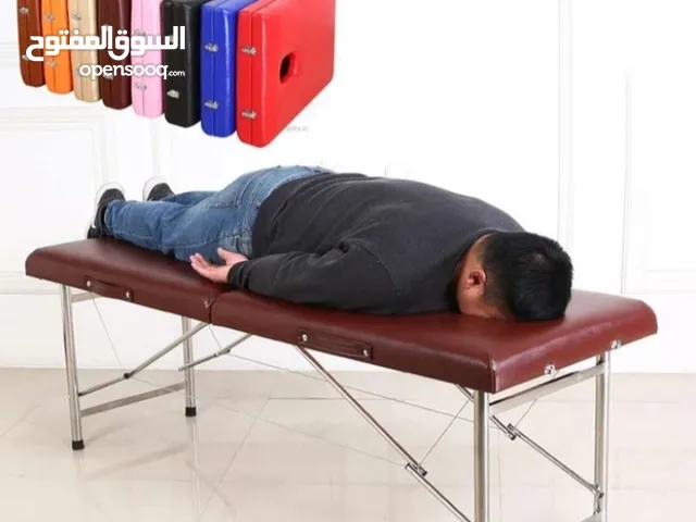 سرير مساج وتجميل ستانلس قابل للطي   الاختيار الأمثل للمراكز والمعالجين والتنقّل المنزلي
