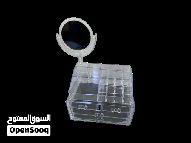 حافظة مكياج شفافه