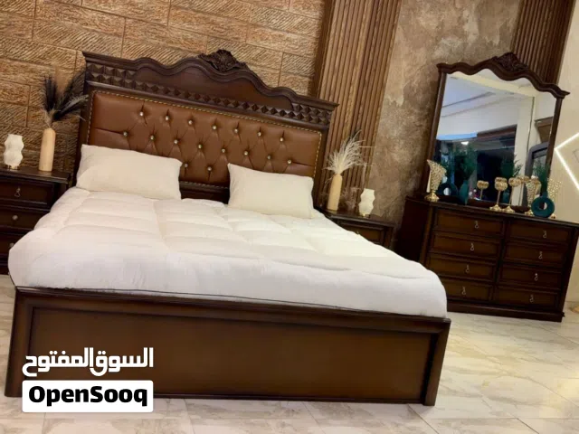 غرفة نوم ماستر راقيه وفخمه جدا خشب لاتيه 18 مع بلوط طبيعي وزان عمق 70
