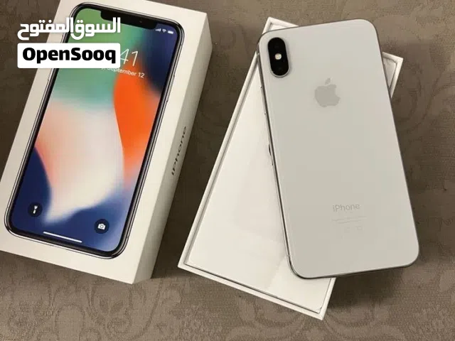 هاتف آيفون XS لون أبيض استعمال ممتاز بسعة 256 جيبي السعر قابل للتفاوض