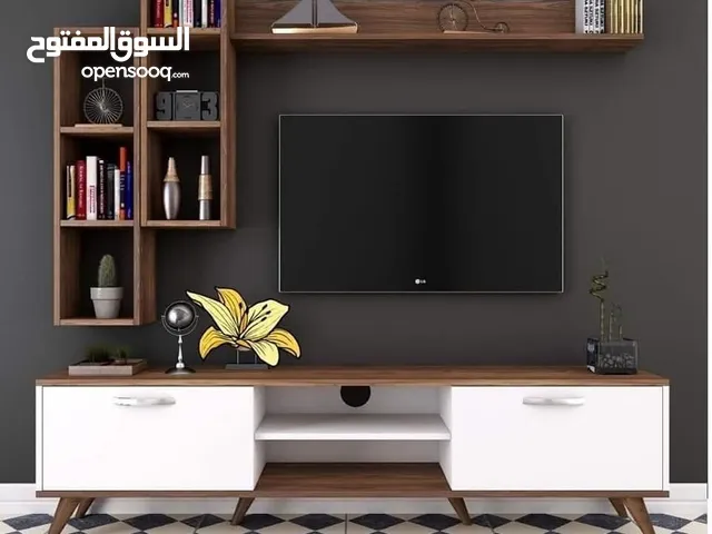 ميز شاشه بلازمه الون أسود وسعر الجمله