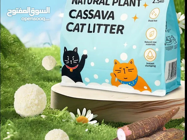 رمل فضلات القطط بسعر المصنع