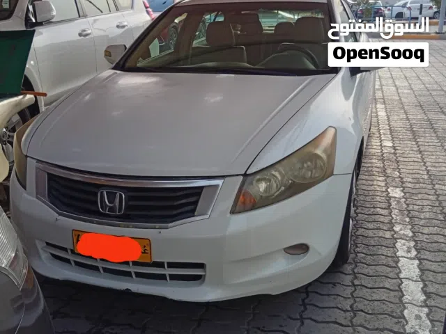 Honda Accord 2008 white color