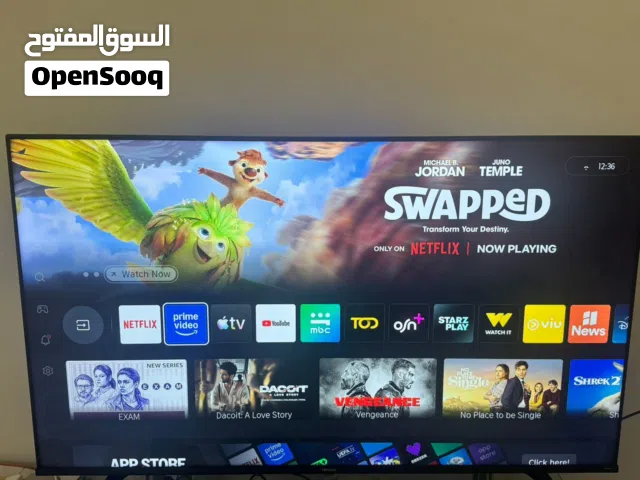 شاشة سمارت ماركة Hiscence ممتاز 55 بوصة كالجديد تماماً